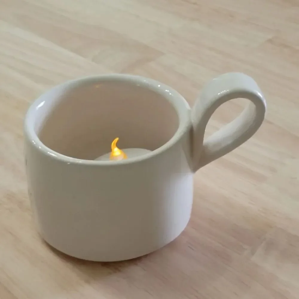 Mini Candle Holder with Handle 